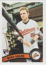 2011 Topps Update #US56 Ryan Adams