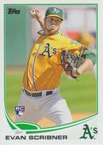 2013 Topps Base Set Series 2 #521 Evan Scribner