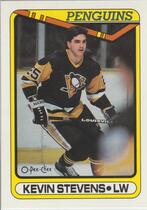 1990 O-Pee-Chee OPC Base Set #360 Kevin Stevens