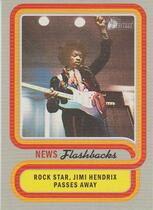 2019 Topps Heritage News Flashbacks #NF-1 Music World Loses Jimi Hendrix