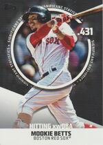 2019 Topps Significant Statistics #SS-10 Mookie Betts