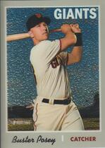 2019 Topps Heritage Chrome #THC-445 Buster Posey