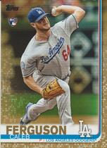 2019 Topps Gold Series 2 #452 Caleb Ferguson