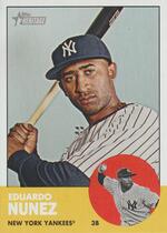 2012 Topps Heritage #420 Eduardo Nunez