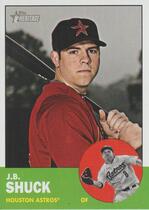 2012 Topps Heritage #77 J.B. Shuck