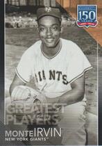 2019 Topps 150 Years of Baseball Greatest Players Black #GP-47 Monte Irvin
