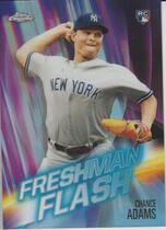 2019 Topps Chrome Freshman Flash #FF-3 Chance Adams