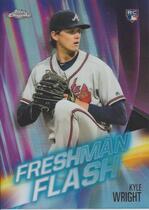 2019 Topps Chrome Freshman Flash #FF-4 Kyle Wright