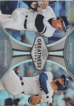 2019 Topps Chrome Greatness Returns #GRE-13 Giancarlo Stanton|Reggie Jackson