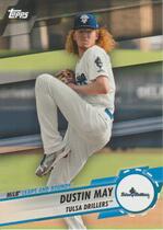 2019 Topps Pro Debut MiLB Leaps and Bounds #LB-DM Dustin May