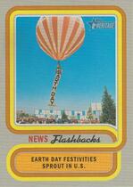 2019 Topps Heritage News Flashbacks #NF-3 First Earth Day Celebration
