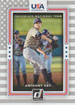 2016 Donruss USA Collegiate National Team #21 Anthony Kay