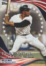 2019 Topps Update Perennial All-Stars #PAS-9 Willie Mays