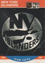 1990 Pro Set Base Set #577 N.Y. Islanders Logo