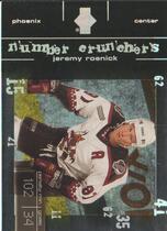 2000 Upper Deck Number Crunchers #NC6 Jeremy Roenick