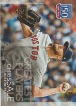 2019 Topps Update 150 Years of Professional Baseball 150th Anniversary #150-9 Chris Sale