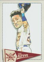 2019 Topps Big League Star Caricature Reproduction #SCR-JA Jose Altuve