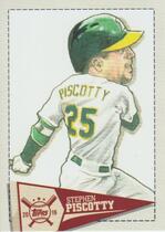 2019 Topps Big League Star Caricature Reproduction #SCR-SP Stephen Piscotty