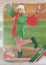 2019 Bowman Holiday #TH-CE Christmas Elf