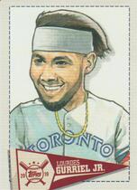 2019 Topps Big League Star Caricature Reproduction #SCR-LG Lourdes Gurriel Jr.