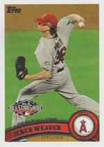 2011 Topps Update #US50A Jered Weaver