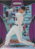 2019 Panini Prizm Prizm Purple #194 Freddie Freeman