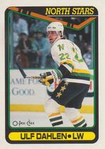 1990 O-Pee-Chee OPC Base Set #12 Ulf Dahlen