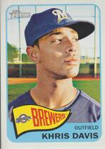 2014 Topps Heritage #297 Khris Davis