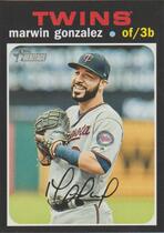 2020 Topps Heritage #404 Marwin Gonzalez