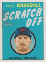 2020 Topps Heritage 1971 Topps Baseball Scratch-Offs #15 Pete Alonso