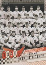 2020 Topps Decades Best Series 2 #DB-1 Detroit Tigers