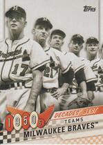 2020 Topps Decades Best Series 2 #DB-8 Milwaukee Braves