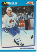 1991 Score Canadian (Bilingual) #536 Herb Raglan