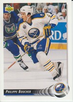 1992 Upper Deck Base Set #484 Philippe Boucher