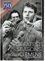 2019 Topps 150 Years of Baseball Greatest Seasons Black #GS-2 Roger Clemens