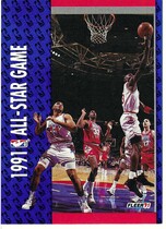 1991 Fleer Base Set #238 All Star Game|Michael Jordan