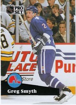 1991 Pro Set French #465 Greg Smyth