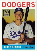 2021 Topps 70 Years of Topps Baseball Series 2 #70YT-14 Corey Seager