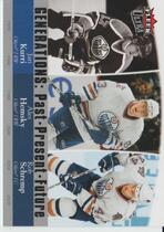 2007 Ultra Generations #G13 Ales Hemsky|Jari Kurri|Rob Schremp