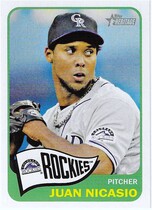2014 Topps Heritage #218 Juan Nicasio