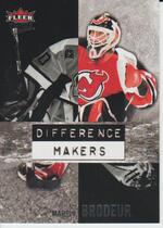 2007 Ultra Difference Makers #DM8 Martin Brodeur