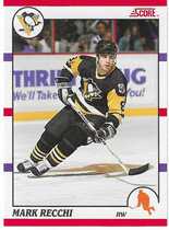 1990 Score Canadian #186 Mark Recchi