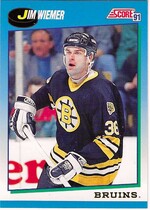 1991 Score Canadian (English) #535 Jim Wiemer