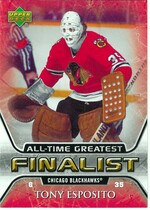 2005 Upper Deck All-Time Greatest (Finalist) #13 Tony Esposito