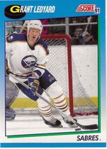 1991 Score Canadian (English) #401 Grant Ledyard