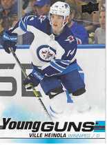 2019 Upper Deck Base Set #204 Ville Heinola