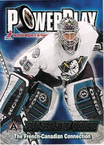 2001 Pacific Adrenaline Power Play #1 J.S. Giguere