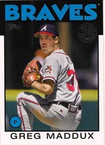 2021 Topps Update 1986 Topps #86B-41 Greg Maddux