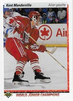 1990 Upper Deck Canadian #465 Kent Manderville