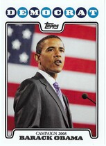 2008 Topps Campaign 2008 #C08-BO Barack Obama